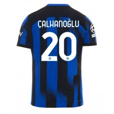 Inter Milan Hakan Calhanoglu #20 Hemmatröja 2023-24 Korta ärmar